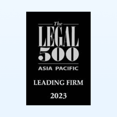 The Legal 500 Asia Pacific - Leading Firm - 2023